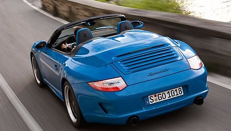 Dar vienas „Porsche 911“ – kabrioletas „Speedster“