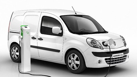 „Renault Kangoo Express Z.E“ puikiai tiks karštoms bandelėms išvežioti