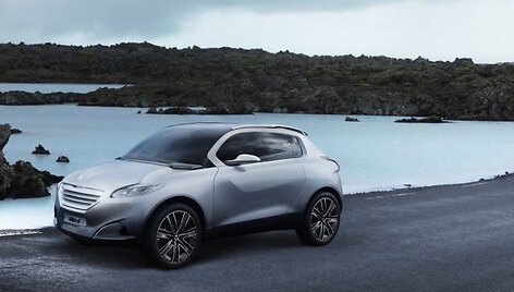 &bdquo;Peugeot HR1 Concept&ldquo; skirtas aktyviam miestiečiui