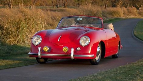 Seniausas „Porsche“ JAV – 1952 metų 356 kabrioletas