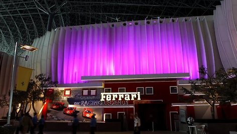 „Ferrari World“ pramogų parkas Abu Dabyje