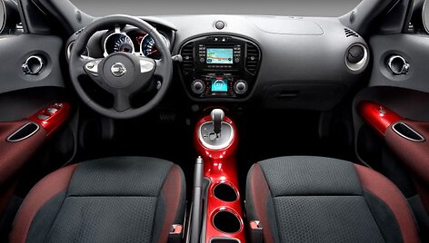 &bdquo;Nissan Juke&ldquo; interjeras