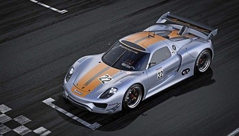 „Porsche 918 RSR Hybrid“ yra tikrų tikriausias šedevras!