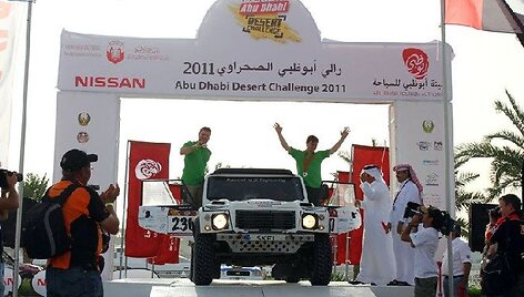 &bdquo;Abu Dhabi desert challenge&ldquo; apdovanojimų ceremonija