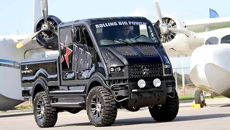 Elektrinis &bdquo;Bremach T.Rex&ldquo;