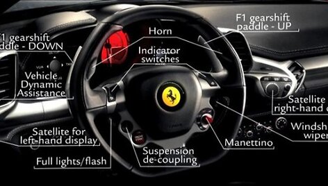 &bdquo;Ferrari 458 Italia&ldquo; vairas