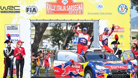 WRC: Sardinijos raliio nugalėtojai