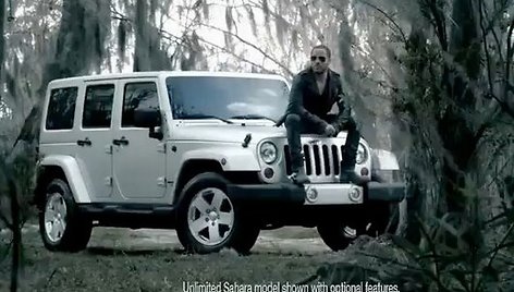 Lenny Kravizas „Jeep Wrangler“ reklamoje