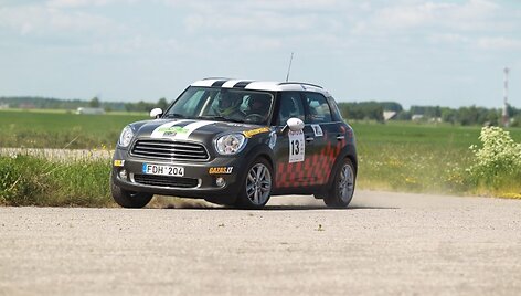 Žurnalistų ralio &bdquo;Lietuva 2011&ldquo; akimirka