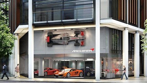 &bdquo;McLaren&ldquo; pardavimo salonas