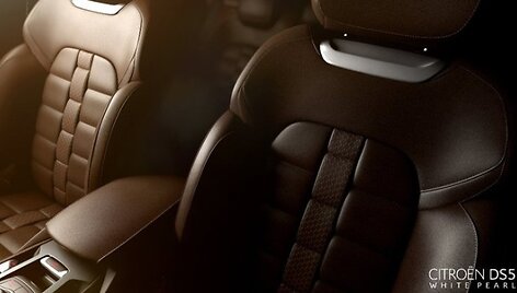 &bdquo;Citroen DS5&ldquo; interjeras
