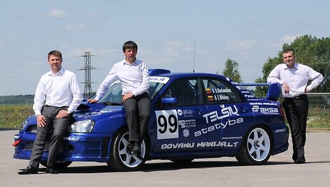 &bdquo;Tel&scaron;ių Statybos&ldquo; komandos &bdquo;Subaru Impreza WRX&ldquo;