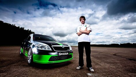&bdquo;&Scaron;koda Octavia vRS&ldquo; sieks greičio rekordo