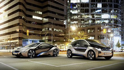 Naujieni BMW „i8“ ir „i3“