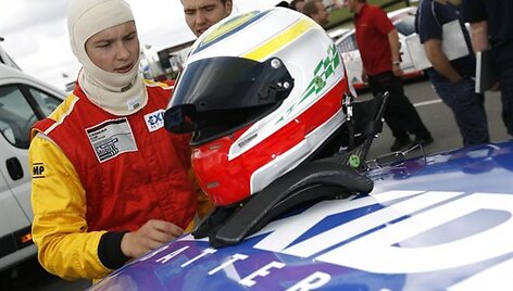 Ignas Gelžinis &bdquo;Snetterton 300 Circuit&ldquo; trasoje