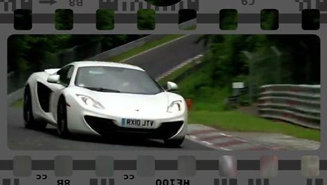 „McLaren MP4-12C“ Niurburgringe