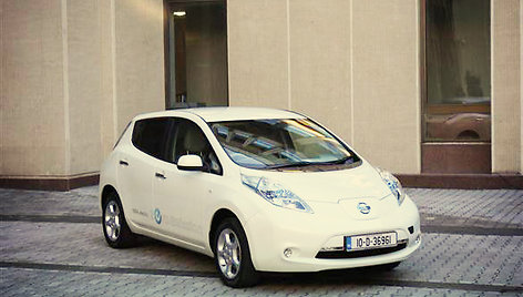 „Nissan Leaf“ Seimo kiemelyje