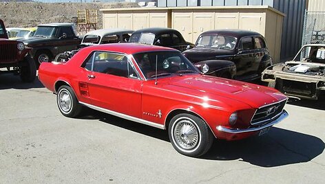 &bdquo;Ford Mustang&ldquo; bus restauruojamas Nevados kalėjime