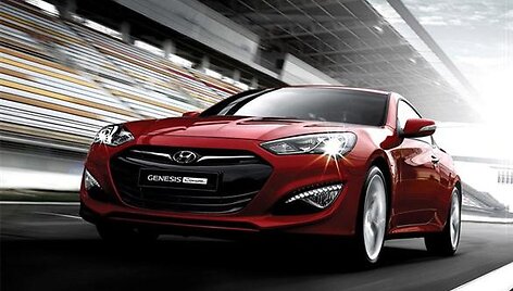 Atnaujintas &bdquo;Hyundai Genesis Coupe&ldquo;