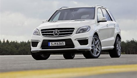 „Mercedes-Benz ML63 AMG“ – 4,7 sek. iki šimto