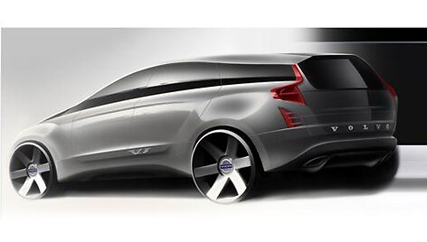 Naujos kartos &bdquo;Volvo XC90&ldquo; eskizai