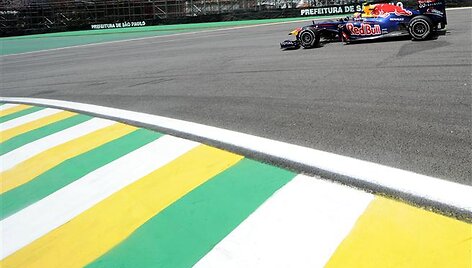 &bdquo;Formulės-1&ldquo; Brazilijos GP: kvalifikacijos akimirka