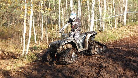 &bdquo;Polaris&ldquo; keturračiai ir pramogos pelkėje