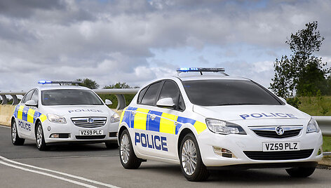 &bdquo;Vauxhall&ldquo; policijos automobiliai