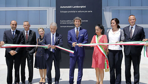 &bdquo;Lamborghini&ldquo; prototipų centro atidarymas