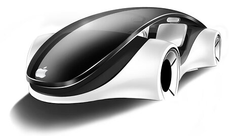 &bdquo;Apple&ldquo; automobilio eskizas