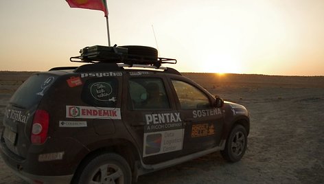 „Dacia Duster“ žygyje „Mongol Rally 2012“