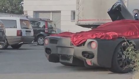 „Ferrari“ superautomobilio bandymai