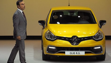 Carlosas Ghosnas pristato „RenaultSport Clio“