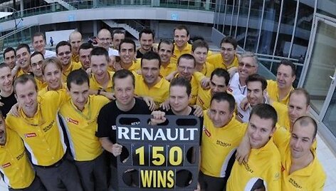 &bdquo;Renault&ldquo; variklius kurianti komanda