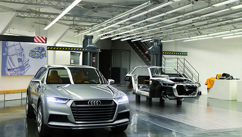 Nauja &bdquo;Audi&ldquo; dizaino studija Miunchene