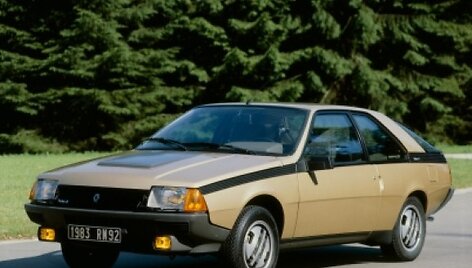 1982 m. &bdquo;Renault Fuego Turbo D&ldquo;