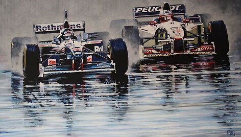 &bdquo;Rain at Interlagos&ldquo; nuotrauka parduodama aukcione