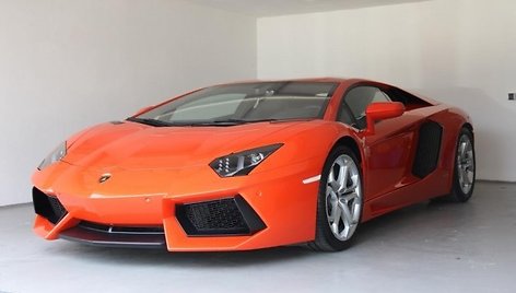 Egidijaus Dragūno „Lamborghini Aventador“ automobilis