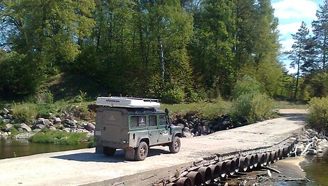 &bdquo;4x4 perimetras&ldquo; lenktynių trasos atkarpa