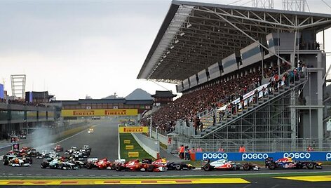 &bdquo;Formulės-1&ldquo; Korėjos GP lenktynės