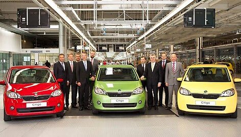 &bdquo;&Scaron;koda&ldquo; pradeda &bdquo;Citigo&ldquo; gamybą