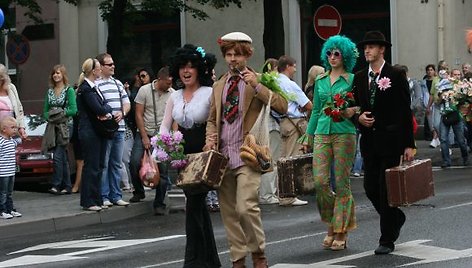 Jūros šventės 2010 akimirka.