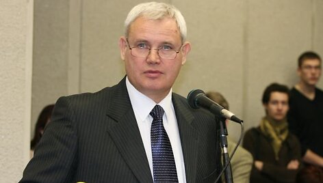 Klaipėdos meru i&scaron;rinktas &bdquo;džiazmenas" Vytautas Grubliauskas-Kongas.