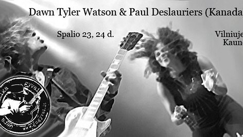 Dawn Tyler Watson ir Paul Deslauriers