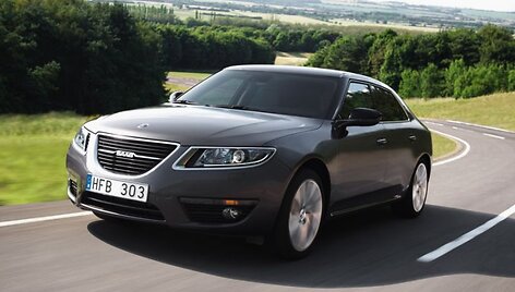 Naujasis &bdquo;Saab 9-5&ldquo; - Anglijoje jį jau galima užsisakyti