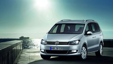 Naujasis &bdquo;Volkswagen Sharan&ldquo; tapo dar didesnis
