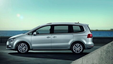 Naujasis &bdquo;Volkswagen Sharan&ldquo; tapo dar didesnis