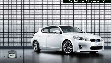 &bdquo;Lexus CT 200h&ldquo; &ndash; nutekėję kadrai ir informacija