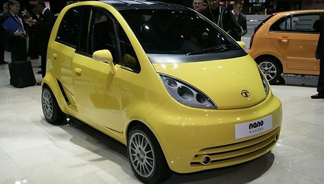 „Tata Nano“ ruošiamas debiutui JAV