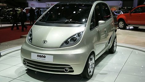 „Tata Nano“ ruošiamas debiutui JAV